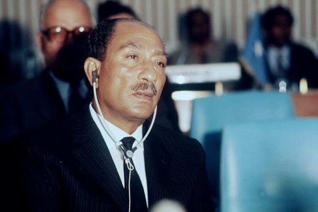 Egyptský prezident Anvar Sadat  (1918-1981) | foto: Fotobanka Profimedia