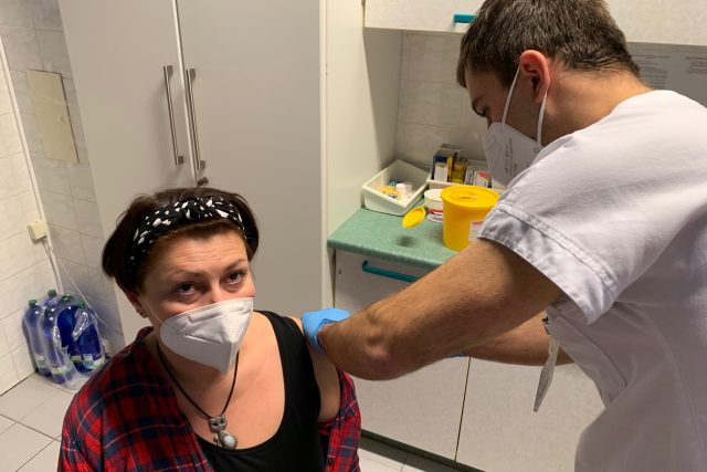 Očkování v domově seniorů v Tovačově | foto: Lenka Kratochvílová,  Český rozhlas