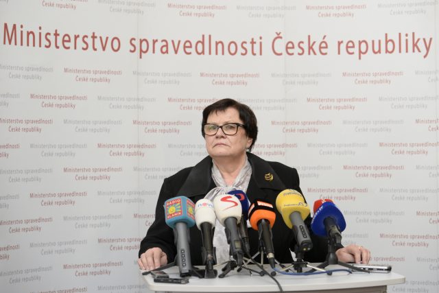 Ministryně spravedlnosti Marie Benešová | foto: Kateřina Šulová,  ČTK
