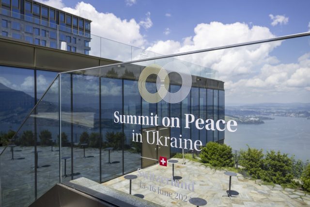 O víkendu se ve Švýcarsku koná mírový summit | foto:  Urs Flueeler,  ČTK / AP