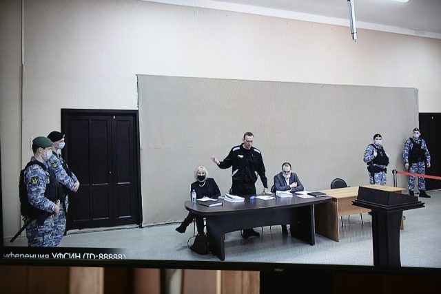Proces s Alexejem Navalným | foto:  Denis Kaminev,  ČTK / AP