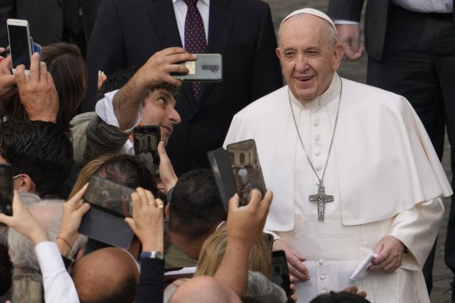 Papež František | foto: Andrew Medichini,  ČTK/AP
