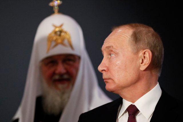 Vladimir Putin a patriarcha Kirill | foto: Fotobanka Profimedia