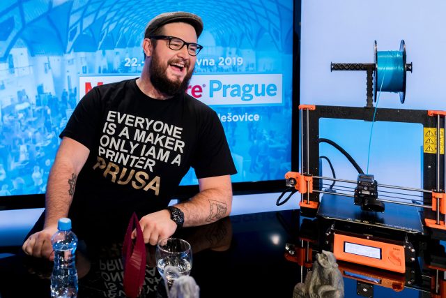 Josef Průša,  konstruktér a prodejce 3D tiskáren | foto: Petr Topič / MAFRA / Profimedia
