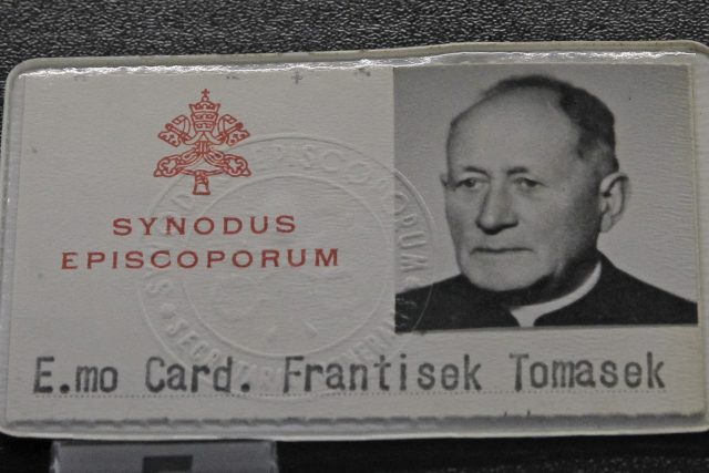 Kardinál František Tomášek | foto:  Alexandr Satinský / MAFRA,  Fotobanka Profimedia