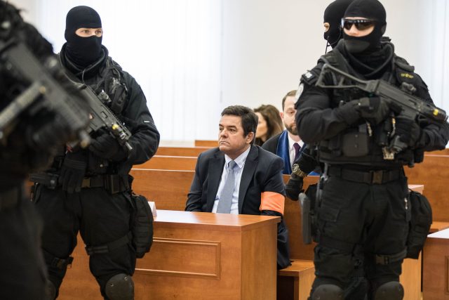 Marian Kočner během veřejného zasedání na speciálním soudu v Pezinku | foto: Fotobanka Profimedia