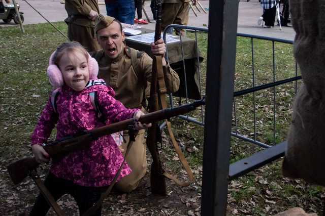 Vojenský festival v Petrohradu | foto: Fotobanka Profimedia