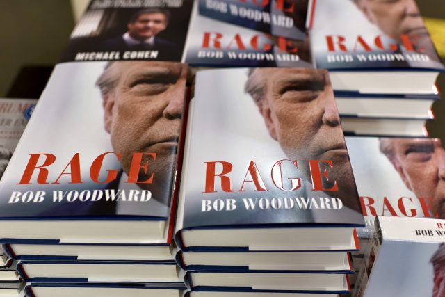 Nová kniha amerického novináře Boba Woodwarda Rage  (Vztek) | foto: Fotobanka Profimedia