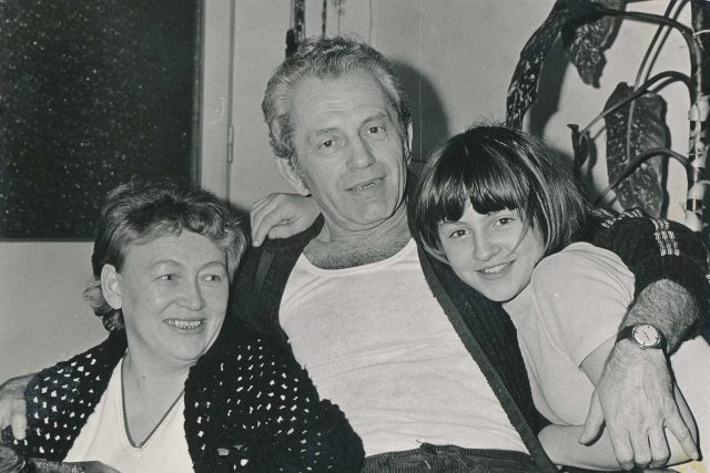 Rodina Ledererových v roce 1980 | foto: Archiv Petra Blažka