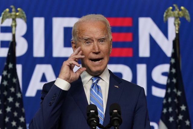 Kandidát na amerického prezidenta Joe Biden | foto: Carolyn Kaster,  ČTK/AP