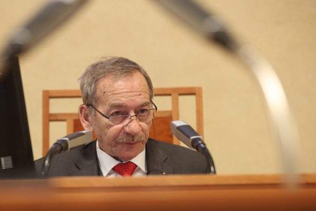 Předseda Senátu Jaroslav Kubera | foto: CNC / Profimedia