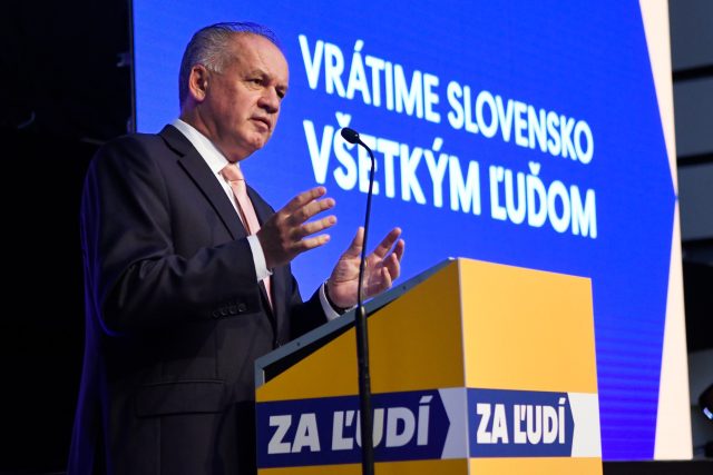 Andrej Kiska se stal prvním předsedou nové strany Za ľudí | foto: Fotobanka Profimedia