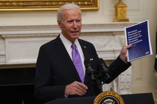 Americký prezident Joe Biden | foto: Alex Brandon,  ČTK/AP