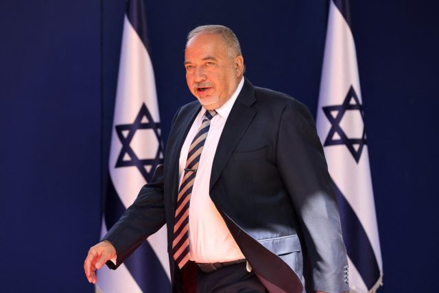 Avigdor Lieberman,  předseda strany Jisra'el bejtenu a poslanec Knesetu | foto: Fotobanka Profimedia