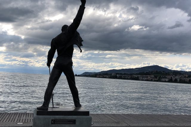 Freddie Mercury v podání české sochařky Ireny Sedlecké | foto: Petr Voldán,  Český rozhlas