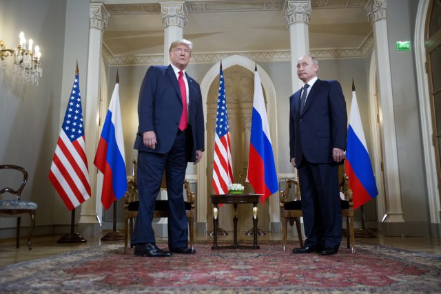 Bude to Putin,  nikoli Trump,  kdo bude muset ustupovat | foto: Pablo Martinez Monsivais,  ČTK/AP