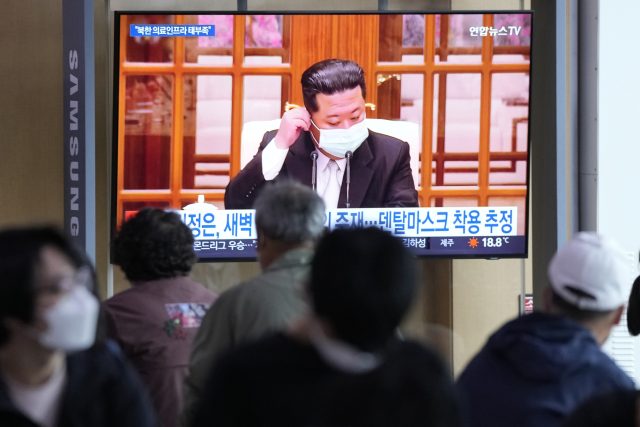 Koronavirus v Severní Koreji | foto: Ahn Young-joon,  ČTK / AP