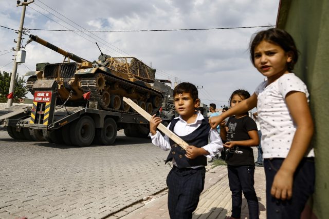 Turecká invaze do Sýrie | foto:  Emrah Gurel,  ČTK/AP