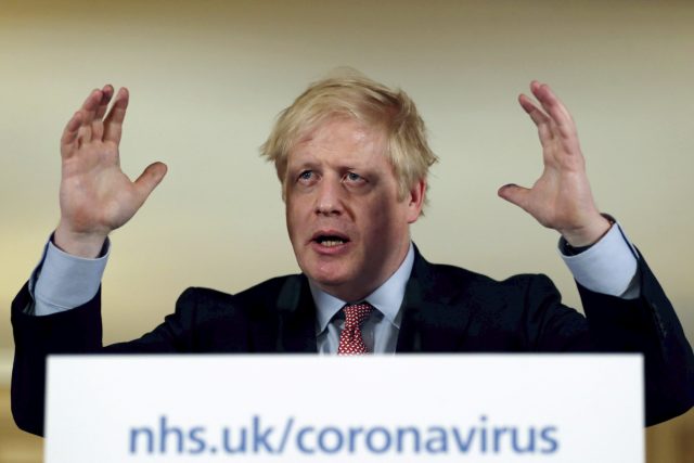 Britský premiér Boris Johnson | foto: Simon Dawson,  ČTK/AP