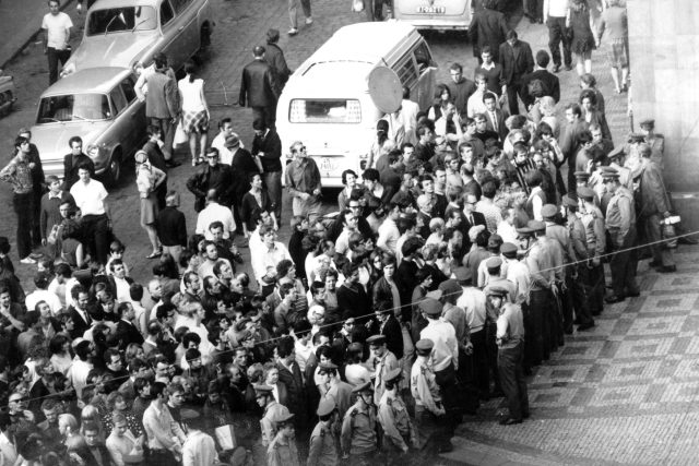 Nepokoje v srpnu 1969 | foto: ČTK
