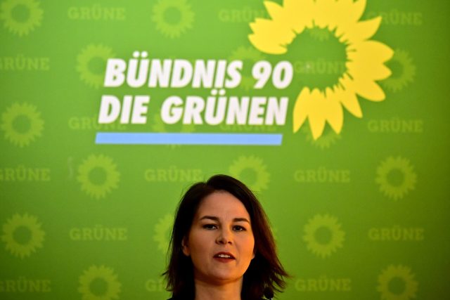 Spolupředsedkyně německých Zelených Annalena Baerbocková | foto: Fotobanka Profimedia