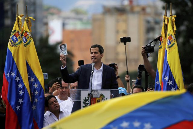 Juan Guaidó  | foto: Fernando Llano,  ČTK/AP