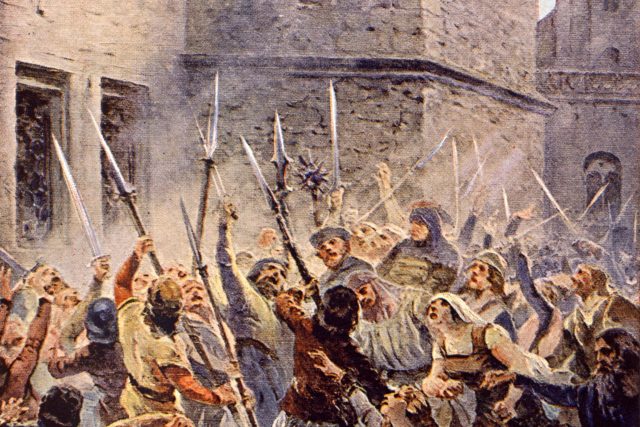 Třetí pražskou defenestrací v roce 1618 začalo České stavovské povstání i třicetiletá válka,  která zasáhla celou Evropu | foto: Profimedia