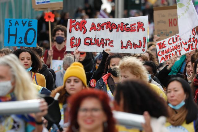 Demonstrace za boj proti klimatickým změnám | foto: Profimedia