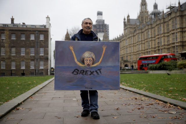 Brexit | foto: Matt Dunham,  ČTK/AP