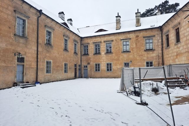 Co se děje na zámku Grabšten v zimě? To zjišťovala naše reportérka | foto: Eva Malá,  Český rozhlas