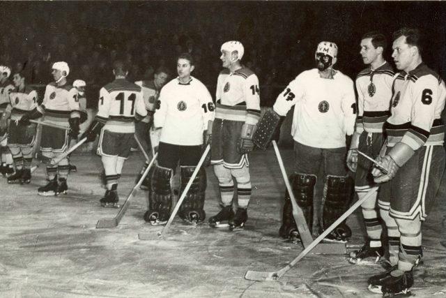 Hokejisté v 60. letech | foto: Státní okresní archiv Louny