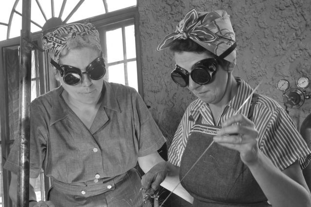 Ženy dělnice v druhé světové válce | foto: Shutterstock
