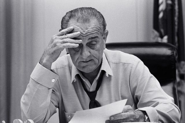 Americký prezident Lyndon B. Johnson | foto: Fotobanka Profimedia