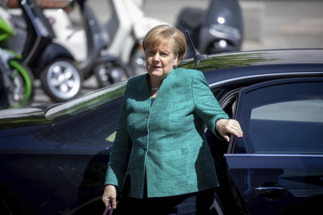 Angela Merkelová neřekla nic,  co by už dříve nezaznělo,  dokonce i z úst českých politiků,  věří David Macek | foto: Kay Nietfeld,  ČTK/AP