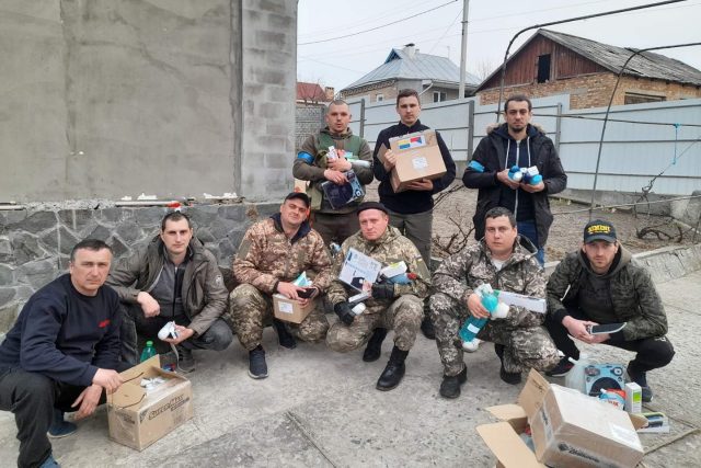 Adresáti humanitární pomoci na Ukrajině | foto: Archiv Markéty Oddfish Nešlehové