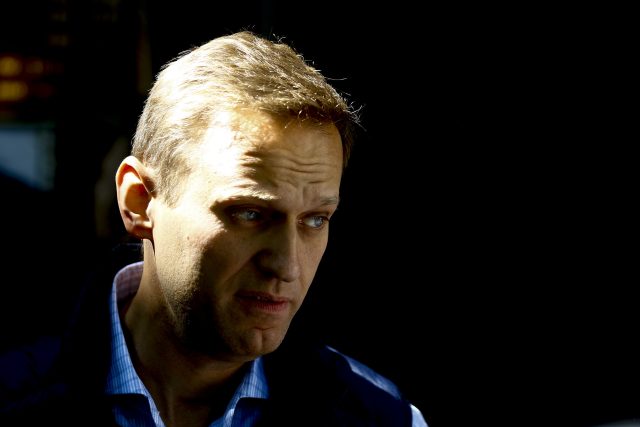 Největší kritik Putinova režimu Alexej Navalnyj | foto: Sefa Karacan,  Anadolu Agency