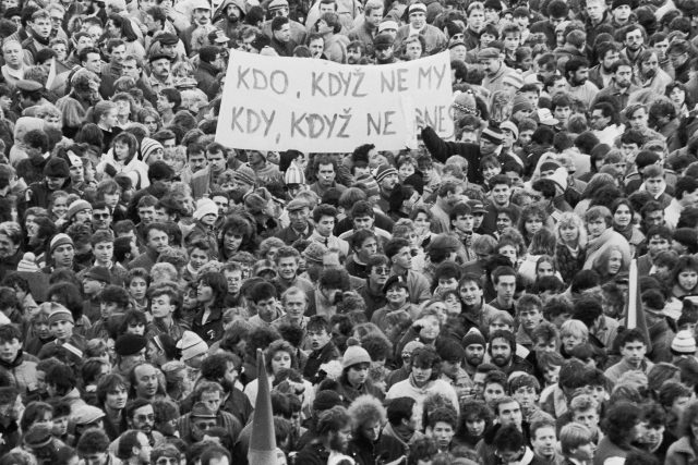 Sametová revoluce v listopadu 1989,  Letná | foto: Profimedia
