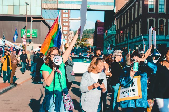 LGBTQI protest | foto: Pexels,  CC0 1.0