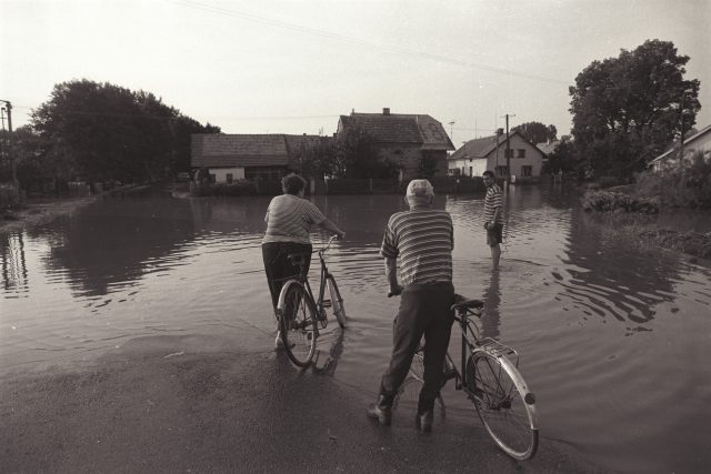 Roku 1997 byly ve městě Police nad Metují záplavy | foto: Profimedia