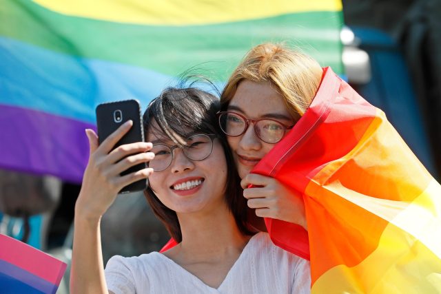 Snímek z Hanoi Pride 2019 | foto: Profimedia