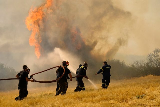 Požáry v Řecku | foto: Profimedia