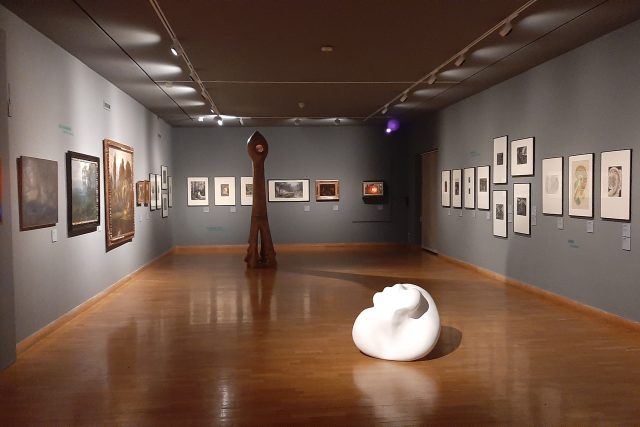 Výstava Šero a i jas v olomouckém Muzeu umění | foto: Blanka Mazalová,  Český rozhlas