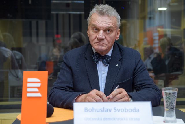 Poslanec Bohuslav Svoboda  (ODS) | foto: Khalil Baalbaki,  Český rozhlas,  Český rozhlas