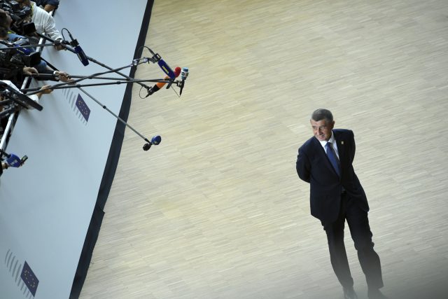 Andrej Babiš v Bruselu | foto:  Riccardo Pareggiani,  ČTK/AP