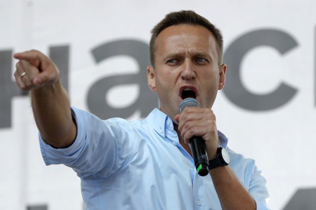 Ruský opoziční politik Alexej Navalnyj | foto: Pavel Golovkin,  ČTK/AP