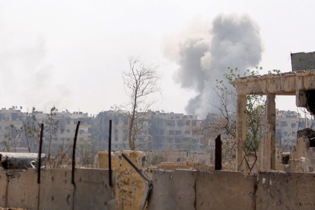 Válka v Sýrii  (ilustrační foto) | foto: Omar Sanadiki,  Reuters