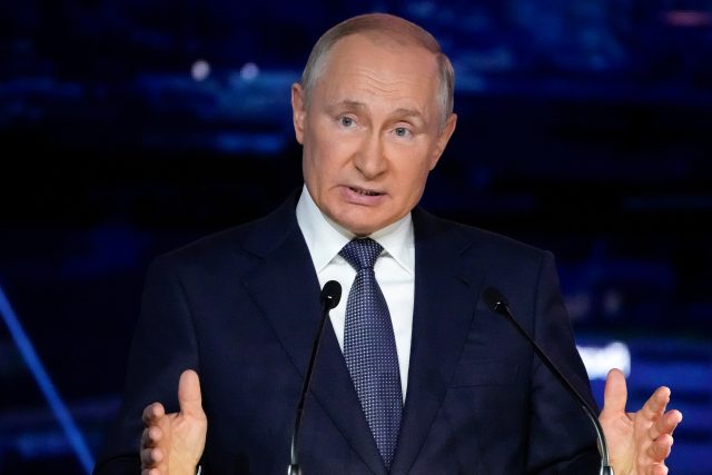 Ruský prezident Vladimir Putin | foto: Alexander Zemlianichenko,  Reuters