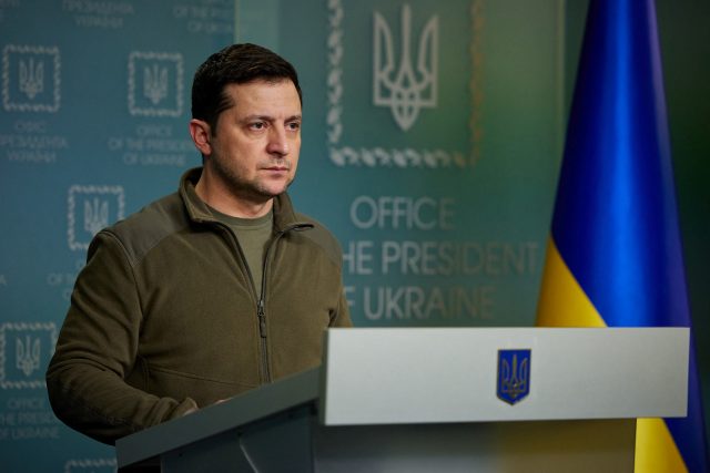 Volodymyr Zelenskyj | foto: Ukrainian Presidential Press Service,  Reuters