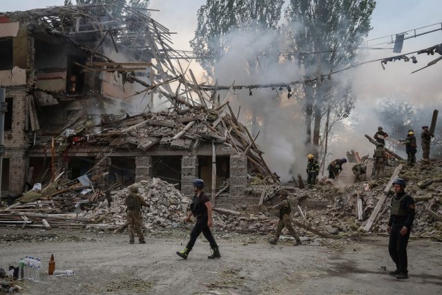 Ukrajina přešla do ofenzívy | foto: Gleb Garanich,  Reuters
