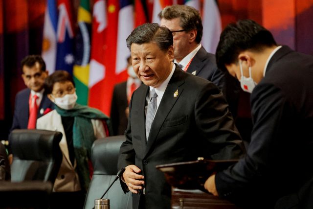 Čínský prezident Si Ťing pching na summitu G20 | foto: Reuters